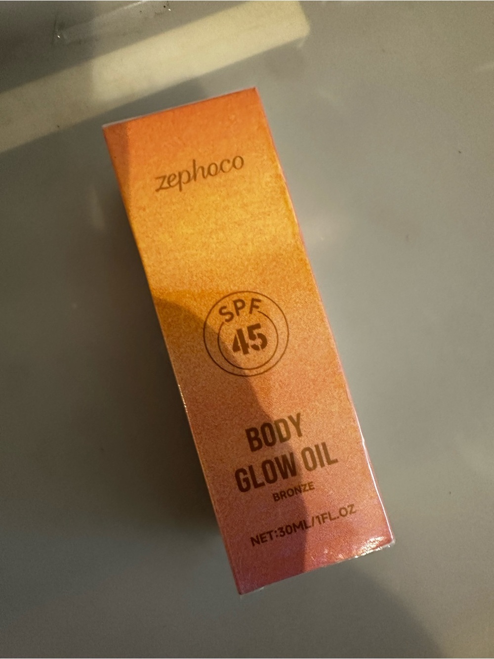 Zephoco Bronze Body Glow Oil SPF 45 — Bronze Radiance